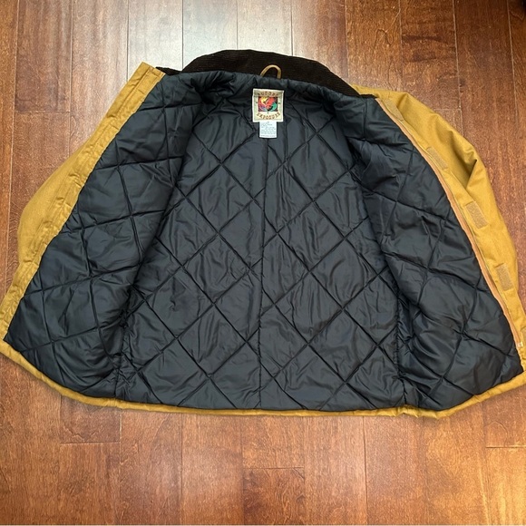 Rugged Exposure Men’s Mustard Brown and Corduroy Jacket, Size Medium - Picture 15 of 16